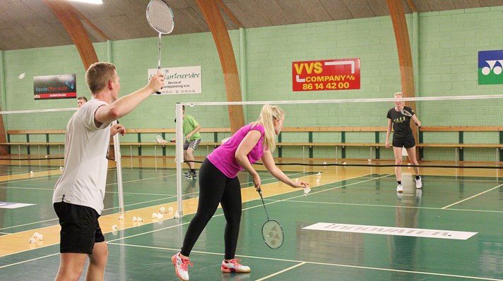 Mandagsfjer Viby Badminton Begynder let øvede
