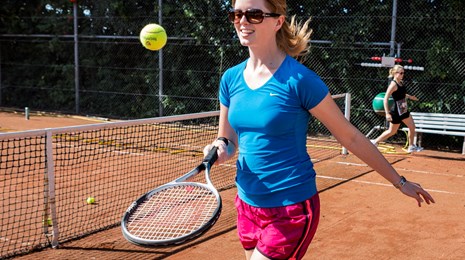tennis kvinde tennis øver
