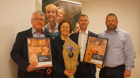 Favrskov Taekwondo Klub modtog prisen som Årets Forening 2022 i Østjylland