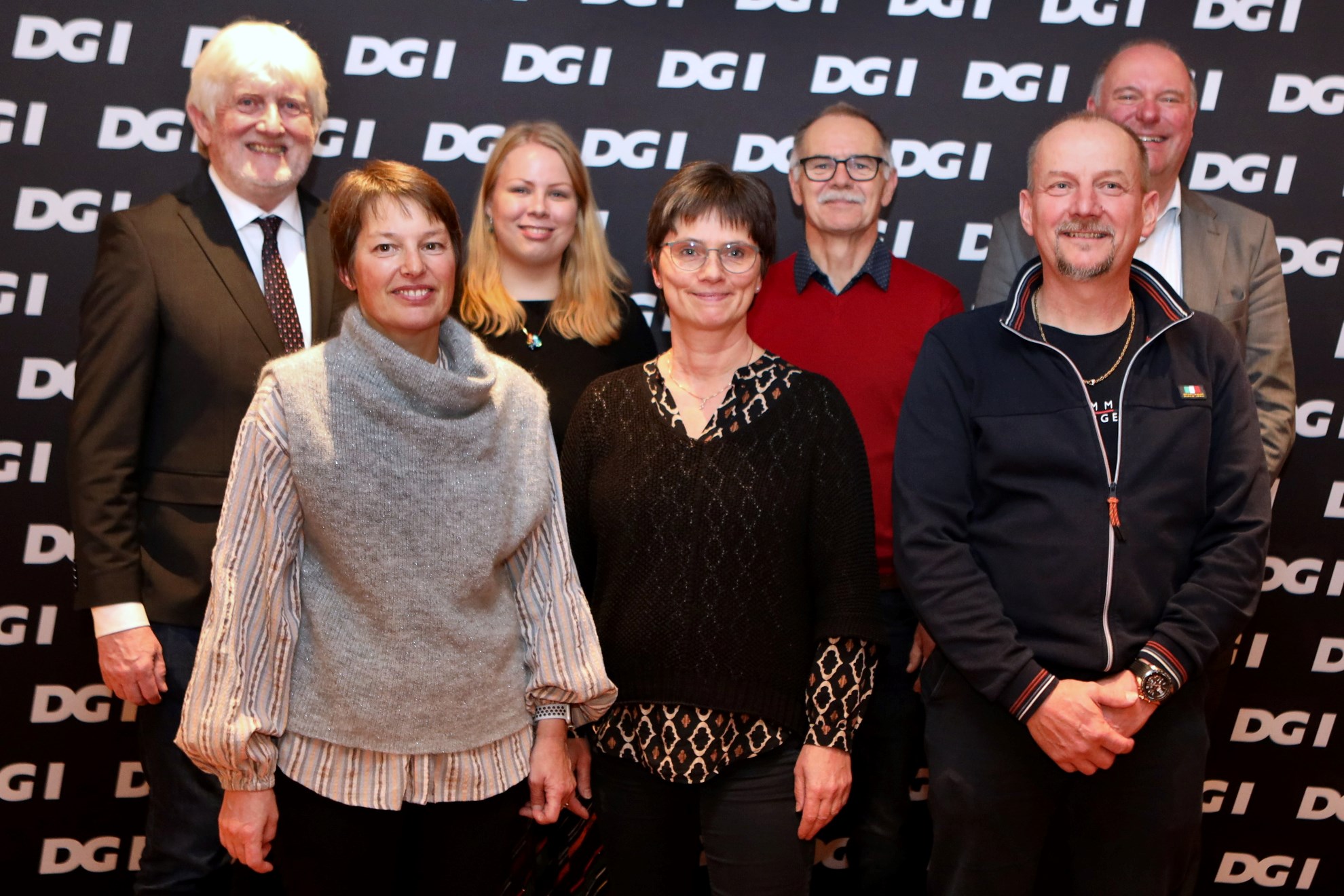 DGI Nordsjællands bestyrelse efter årsmøde 22