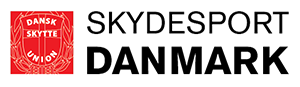 Skydesport Danmark hvid baggrund