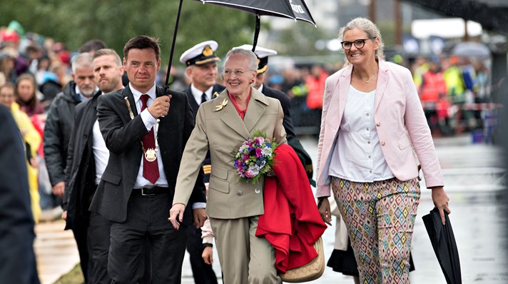 Dronningen til DGI Landsstævne i Aalborg 2017