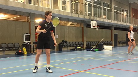 Benjamin Lindvig Hansen, badminton, træning, LM